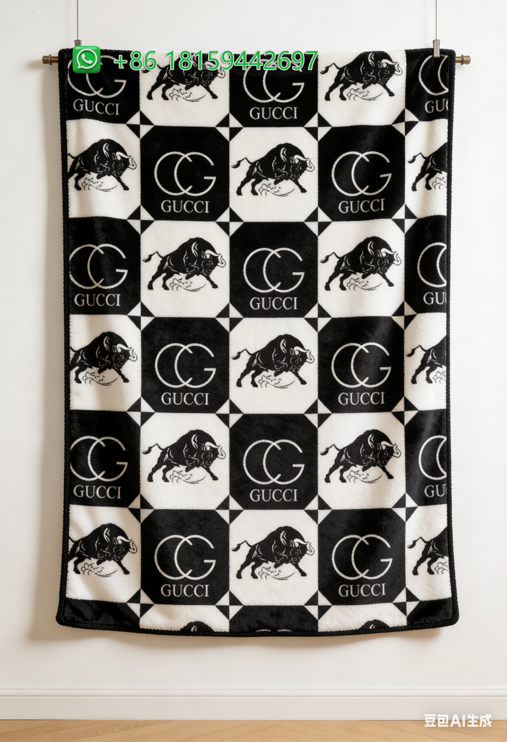 Gucci Throw Blankets